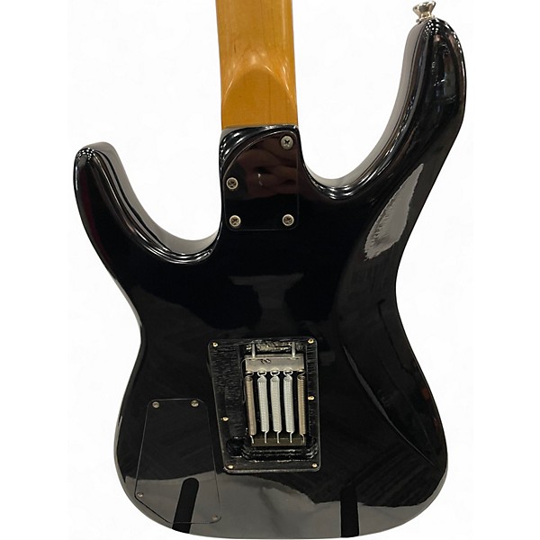 Used 1980s Squier Contemporary Stratocaster HSS Black Solid Body Electric Guitar