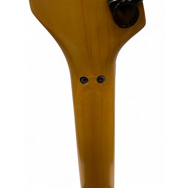 Used 1980s Squier Contemporary Stratocaster HSS Black Solid Body Electric Guitar