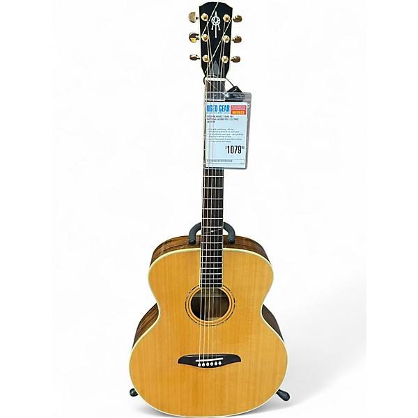 Used Alvarez Yairi YB1 Natural Acoustic Electric Guitar