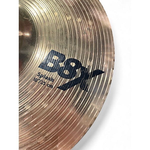 Used SABIAN 10in B8X Splash Cymbal