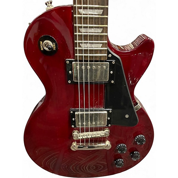 Used Epiphone Les Paul Studio Wine Red Solid Body Electric Guitar