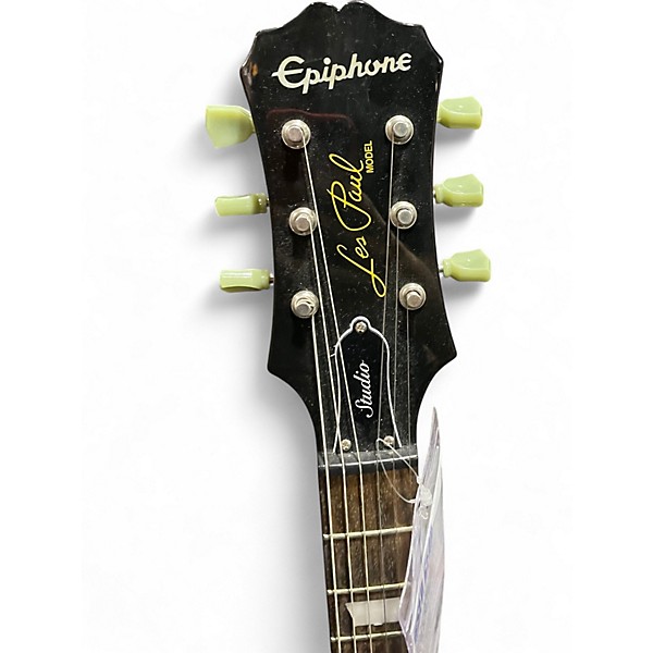 Used Epiphone Les Paul Studio Wine Red Solid Body Electric Guitar