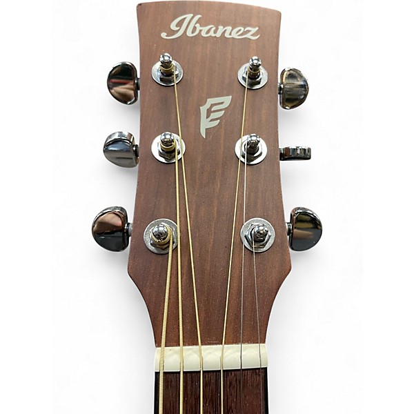Used Ibanez pc54e natural Acoustic Guitar