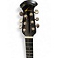 Used Ovation 4861 BALLADEER Black Acoustic Electric Guitar