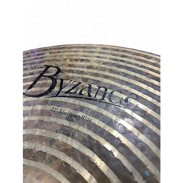 Used MEINL 22in Byzance Spectrum Ride Cymbal