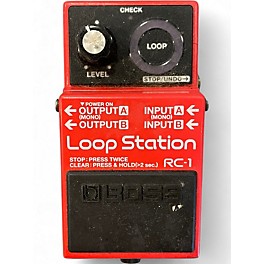 Used BOSS RC1 Loop Station Pedal