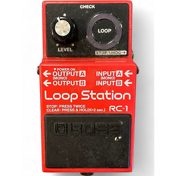 Used BOSS RC1 Loop Station Pedal