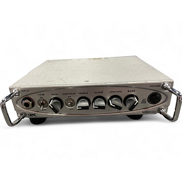 Used Gallien-Krueger MB200 200W Ultralight Bass Amp Head