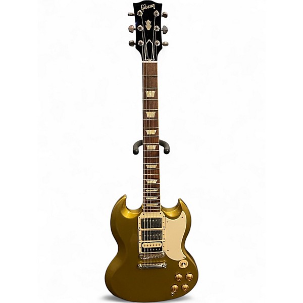 Used Gibson CUSTOM SHOP SG 3 PICKUP DOUBLE GOLD Solid Body Electric Guitar