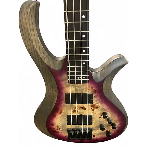 Used Schecter Guitar Research Riot 4 String Natural Electric Bass Guitar