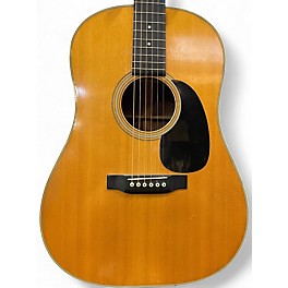 Vintage 1972 Martin D28S Natural Acoustic Electric Guitar