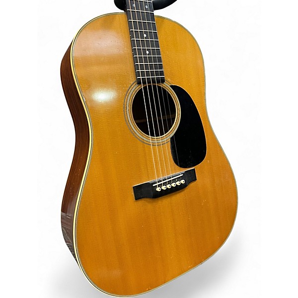 Vintage 1972 Martin D28S Natural Acoustic Electric Guitar