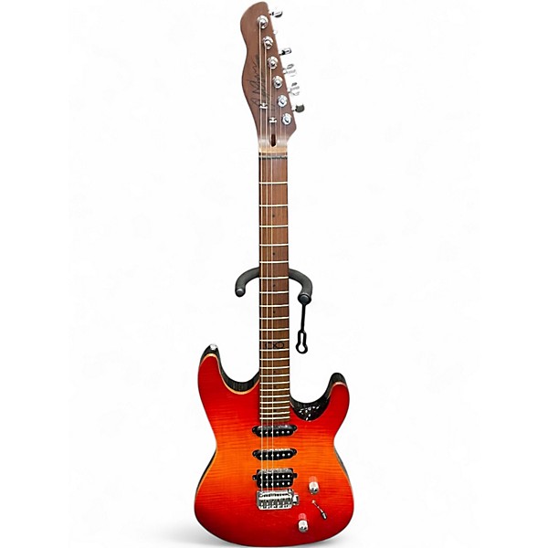 Used Chapman ML1 HYBRID TEQUILA SUNRISE Solid Body Electric Guitar