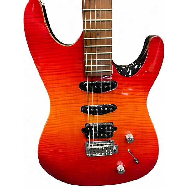 Used Chapman ML1 HYBRID TEQUILA SUNRISE Solid Body Electric Guitar