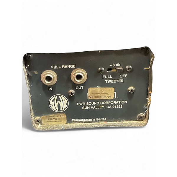 Used SWR WORKINGMAN'S 2X10 200 WATT Bass Cabinet