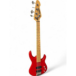 Used Peavey FOUNDATION Candy Apple Red Electric Bass Guitar