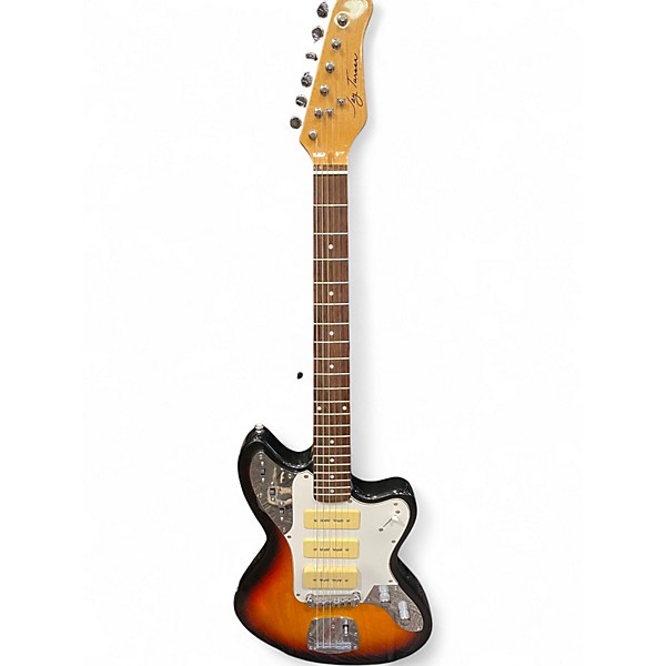 Used Jay Turser SURFMASTER  tobaco burst Solid Body Electric Guitar