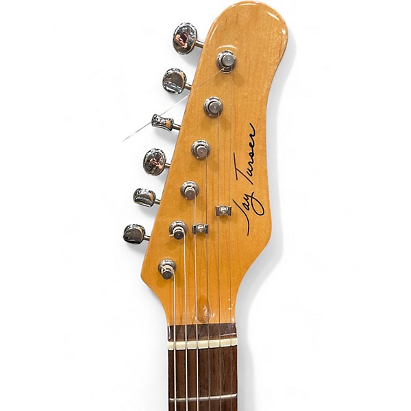 Used Jay Turser SURFMASTER  tobaco burst Solid Body Electric Guitar