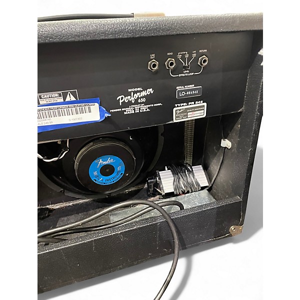 Used Fender Performer 650 Guitar Combo Amp