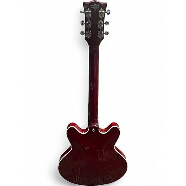 Used VOX BC V90 Maroon Hollow Body Electric Guitar