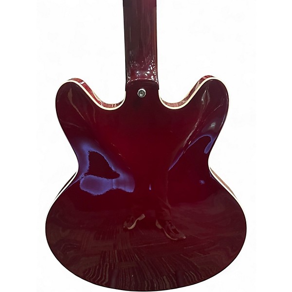 Used VOX BC V90 Maroon Hollow Body Electric Guitar