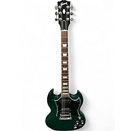 Used Gibson SG Standard Translucent Teal Solid Body Electric Guitar