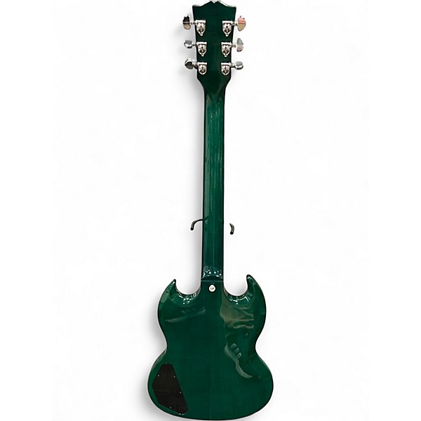 Used Gibson SG Standard Translucent Teal Solid Body Electric Guitar