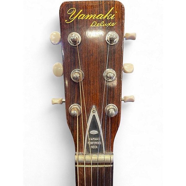 Used Yamaki DELUXE FOLK NATURAL Acoustic Guitar