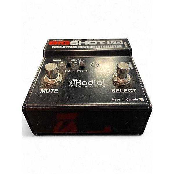 Used Radial Engineering Bigshot I/O True Bypass Selector Pedal