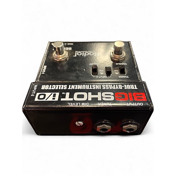 Used Radial Engineering Bigshot I/O True Bypass Selector Pedal