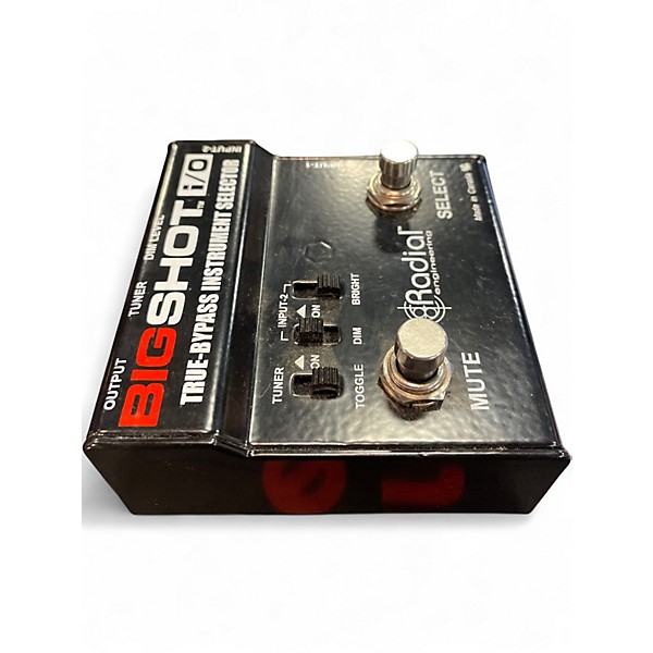 Used Radial Engineering Bigshot I/O True Bypass Selector Pedal