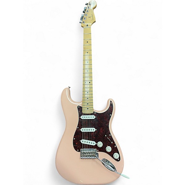 Used Fender Player Stratocaster Shell Pink Solid Body Electric Guitar