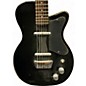 Vintage 1950s Silvertone U2 Black Solid Body Electric Guitar