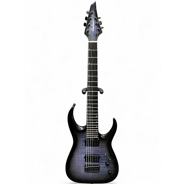 Used Jackson Pro Series Misha Mansoor Signature Juggernaut HT7FM Ocean Blue Burst Solid Body Electric Guitar