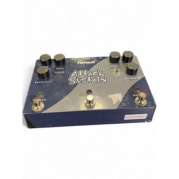 Used Pigtronix ATTACK SUSTAIN Effect Pedal
