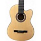 Used Lucero LC100CE Natural Classical Acoustic Electric Guitar