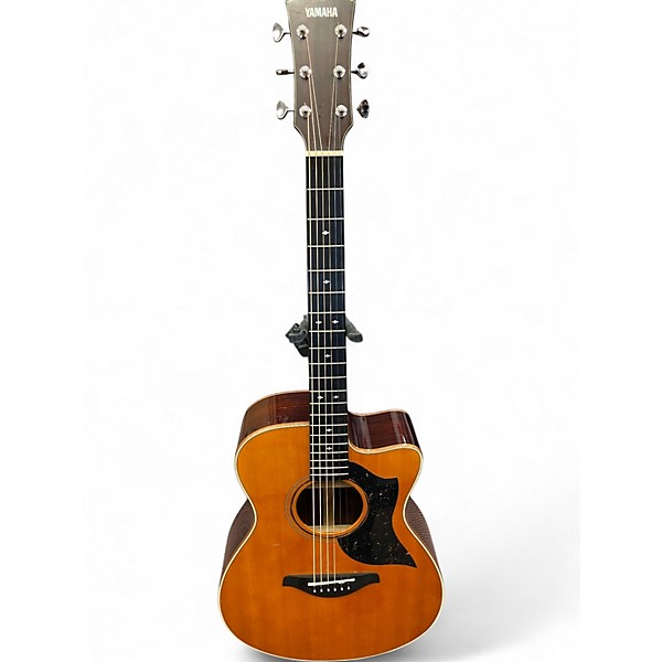 Used Yamaha AC5R Vintage Natural Acoustic Electric Guitar