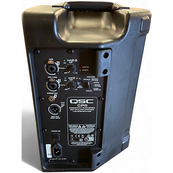 Used QSC CP8 Powered Speaker