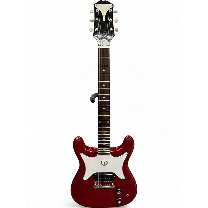 Used Epiphone CORONET Cherry Solid Body Electric Guitar