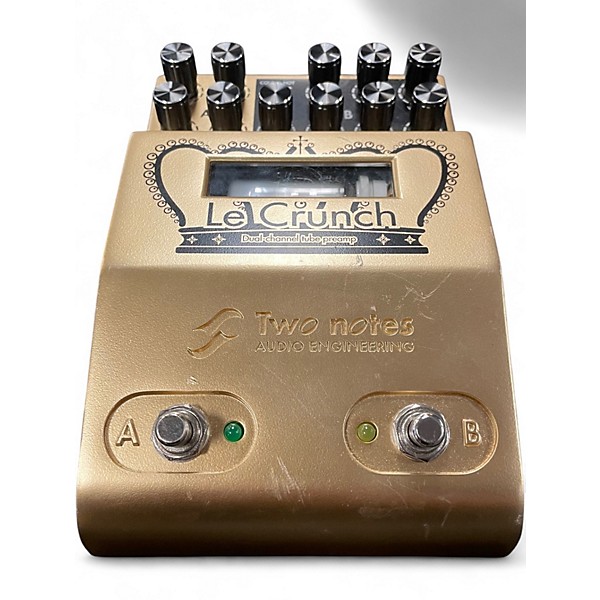 Used Two Notes AUDIO ENGINEERING Le Crunch Dual Channel Tube Preamp Effect Pedal