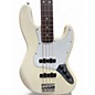 Used Fender JAZZ BASS Alpine White Electric Bass Guitar