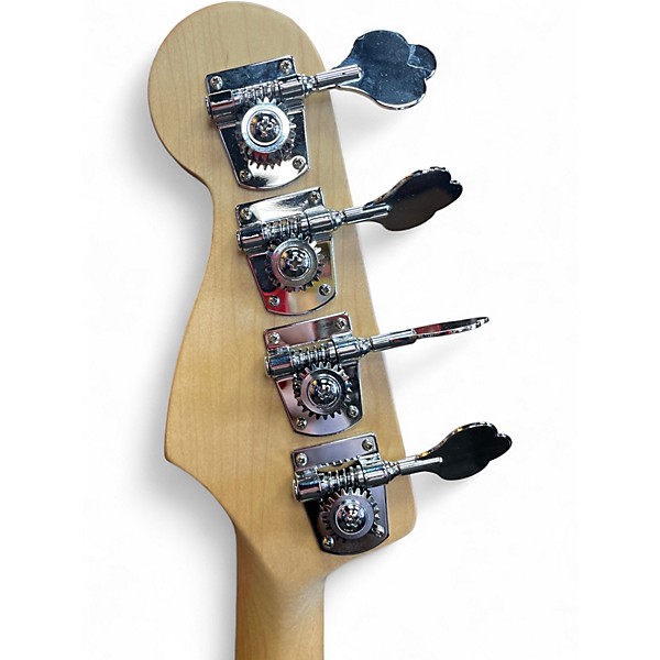 Used Fender JAZZ BASS Alpine White Electric Bass Guitar