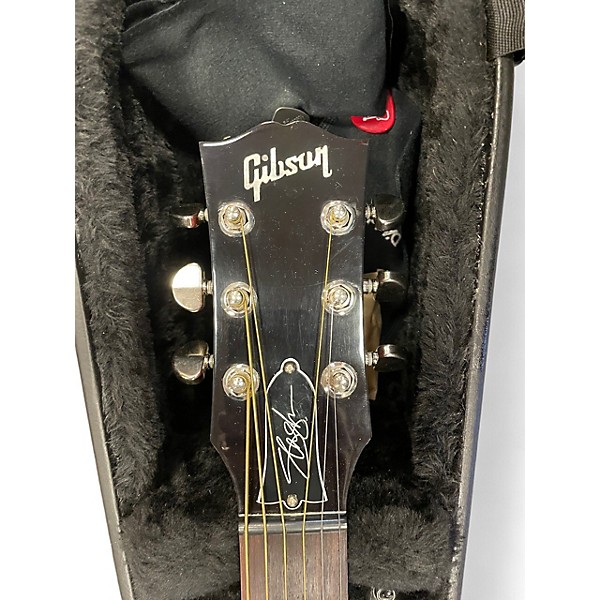 Used 2021 Gibson Slash-J45 Vermillion Burst Acoustic Electric Guitar