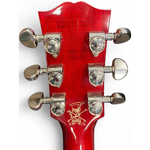 Used 2021 Gibson Slash-J45 Vermillion Burst Acoustic Electric Guitar