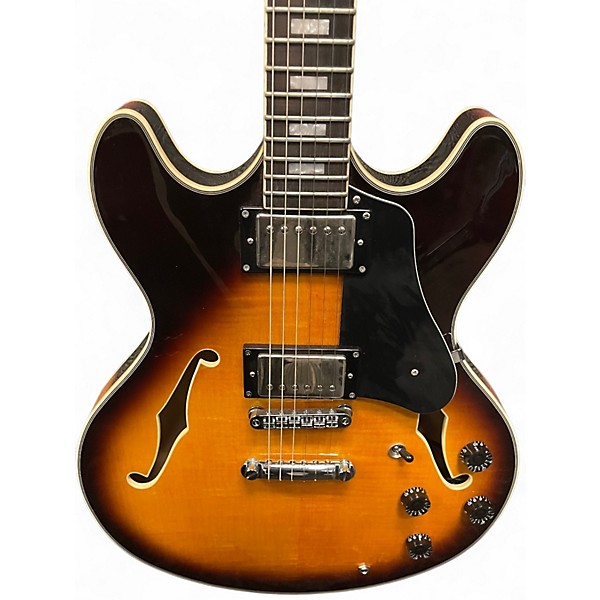 Used Sire H7 Larry Carlton 2 Color Sunburst Hollow Body Electric Guitar
