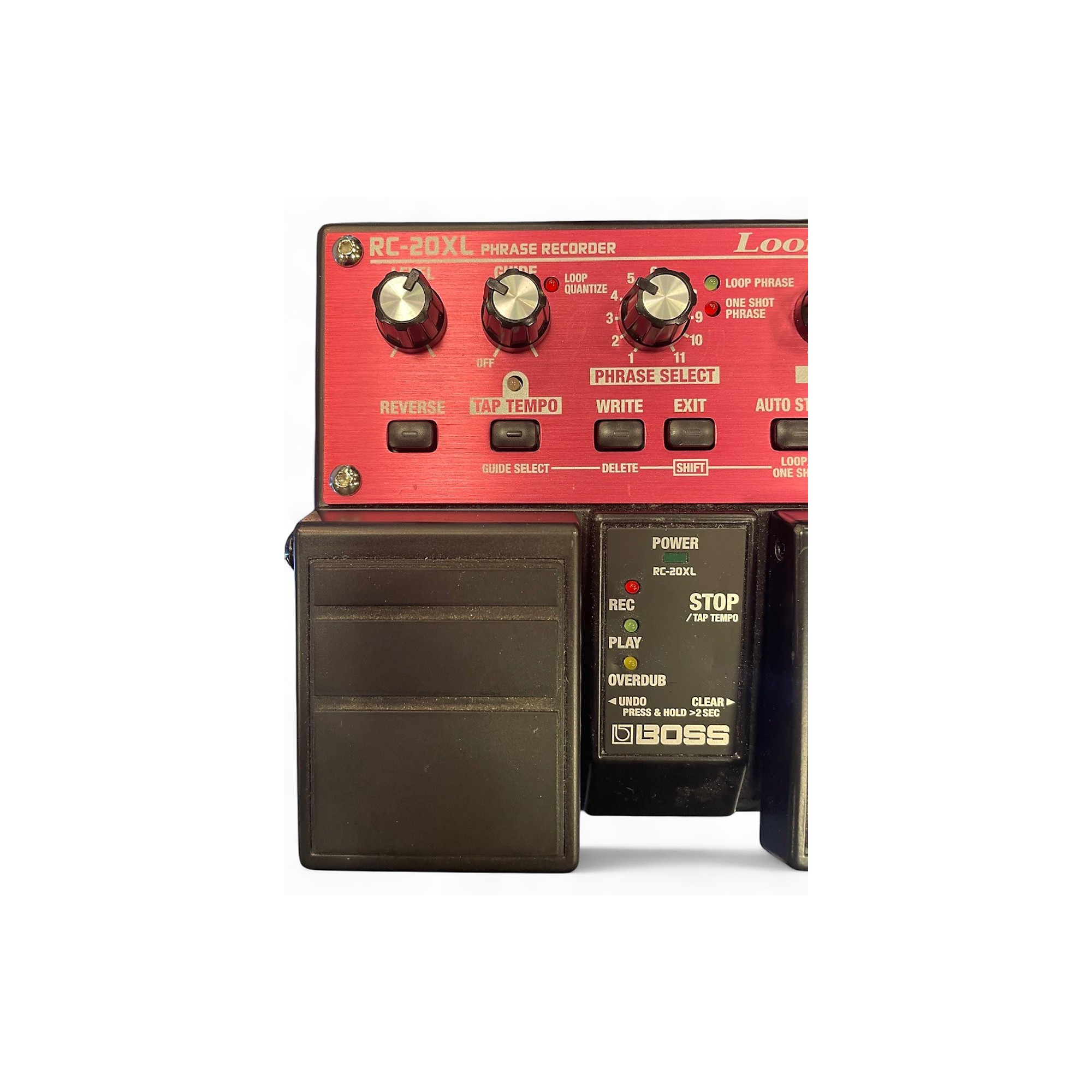 BOSS RC-20 Loop Station フレーズレコーダー Boss RC20XL Phase Recorder Short Review and Demo - YouTube