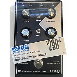Used Moog Minifooger MF Drive Effect Pedal