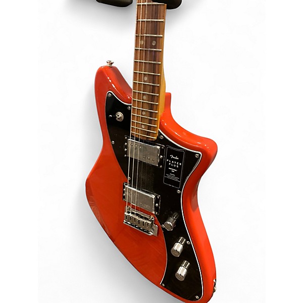 Used Fender Player Plus Meteora HH Fiesta Red Solid Body Electric Guitar