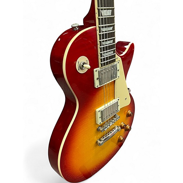Used Epiphone Les Paul Standard Pro Cherry Sunburst Solid Body Electric Guitar