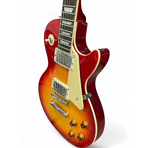 Used Epiphone Les Paul Standard Pro Cherry Sunburst Solid Body Electric Guitar